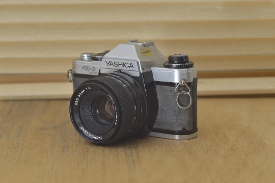 Lovely Yashica FX-D Quartz SLR with Yashica 55mm f2 lens. - RewindCameras quality vintage cameras, fully tested and serviced